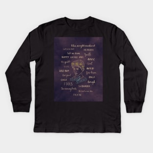 Troye Sivan Kids Long Sleeve T-Shirt